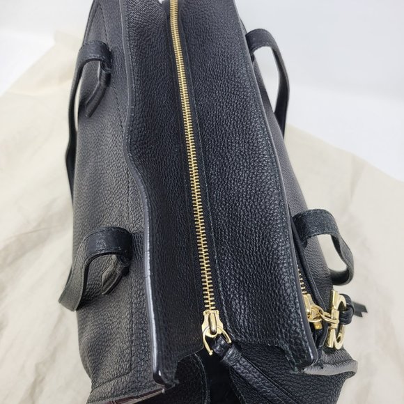 Salvatore Ferragamo Black Leather Satchel - Picture 9 of 15